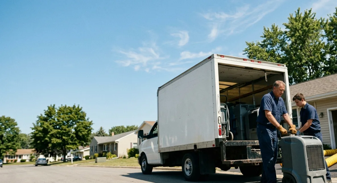Water Damage Cleanup in Edwardsburg, MI near me